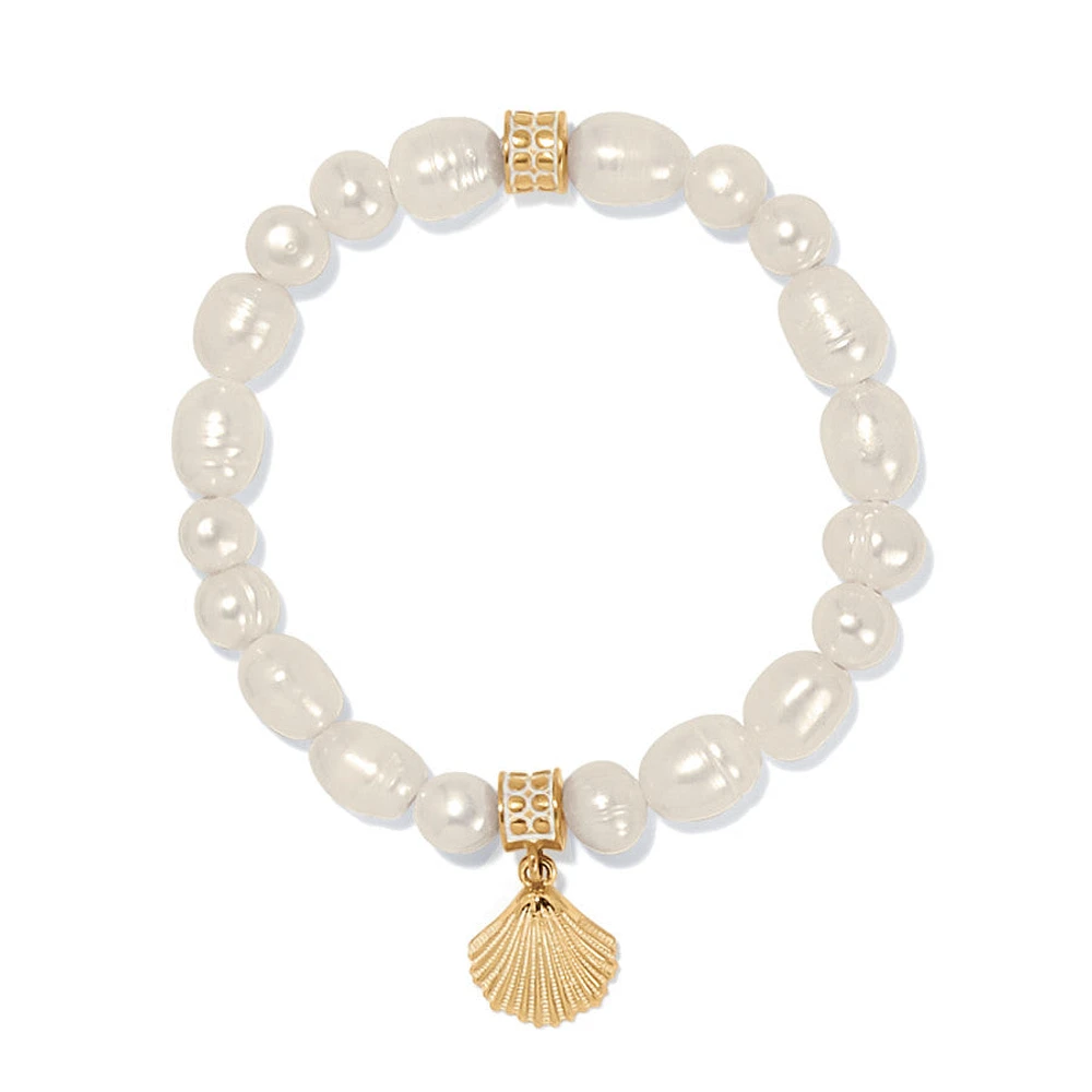 Sunset Cove Pearl Stretch Bracelet