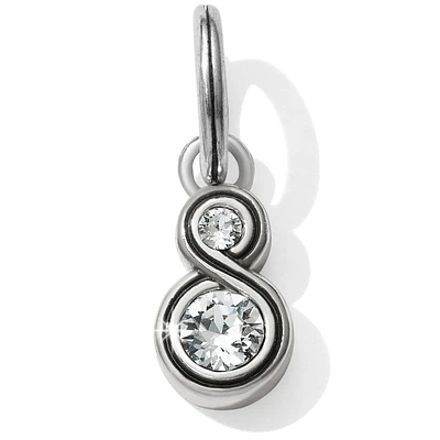 Infinity Sparkle Charm
