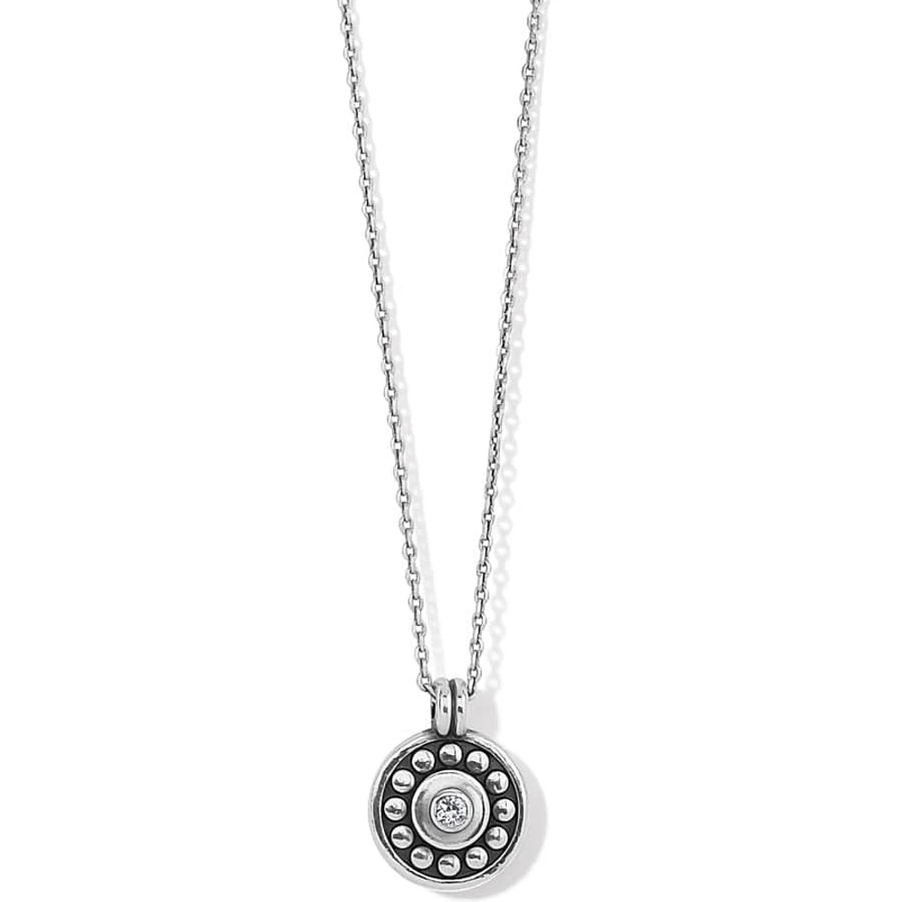 Pebble Dot Medali Petite Reversible Necklace