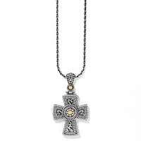 Temple Cross Necklace