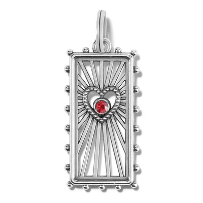 Treasured Heart Beams Amulet