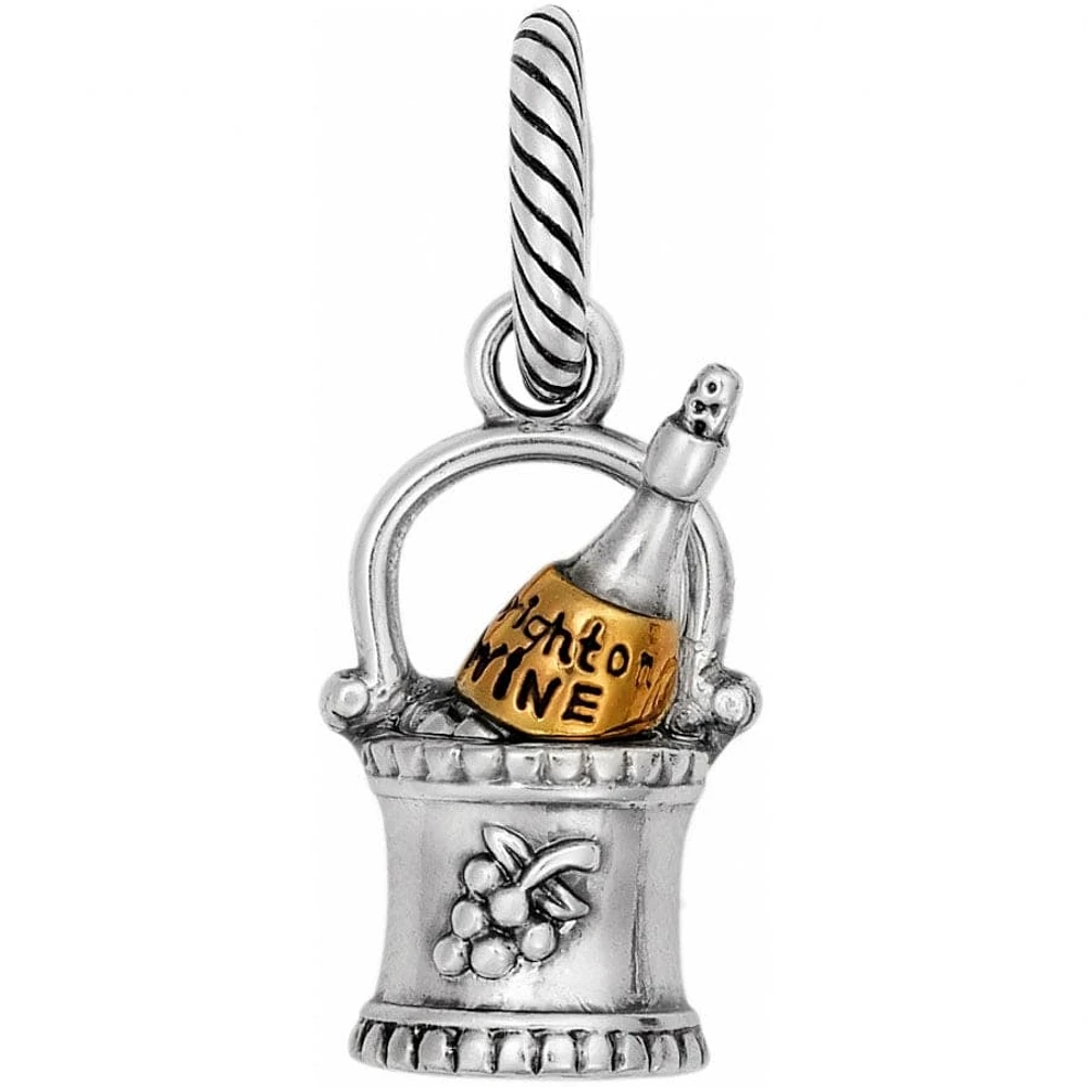 Wine O' Clock Charm
