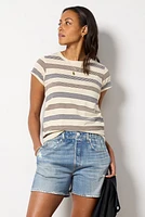 The Slub Stripe Tee