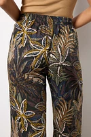 Isla Palm Printed Pants