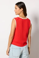 Bridget Tipped Vest