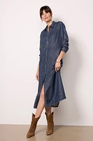 Western Yoke Shirt Dress