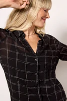 Plaid Button Down