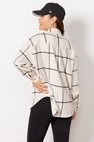 River Plaid Button Up