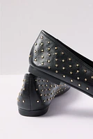 Arissa Ballet Flat with Studs