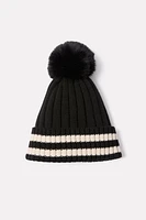 Blaine Varsity Pom Beanie