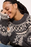 Fairisle Crew Neck Sweater