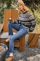 Fairisle Crew Neck Sweater