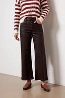 Coated Anessa W/ Exposed Buttons