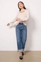 Roxy Brushed Top