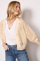 Abi Open Knit Cardigan