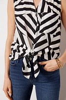 Mara Tie Front Top