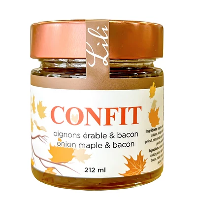 Confit d'oignons - Érable & bacon