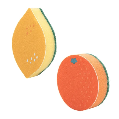 Ensemble éponges de cuisine (2) - Fruits