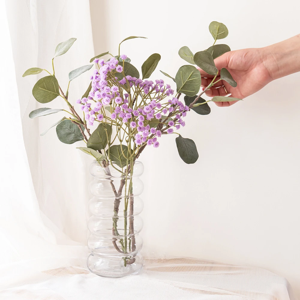 Vase Bubble en verre
