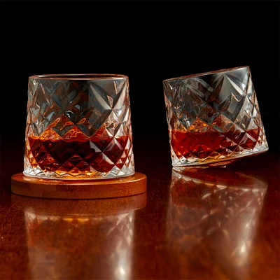 Ensemble de verres Ashford et sous-verres