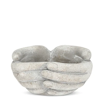 Petite jardinière - Mains jointes
