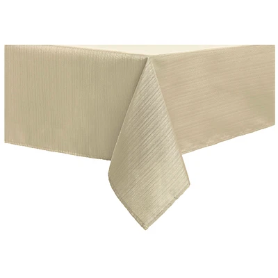 Nappe en tissu texturé - Beige