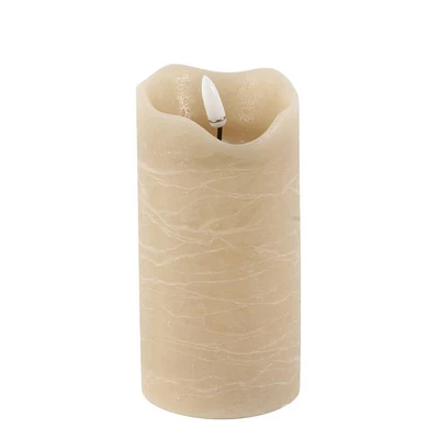 Pilier fausse flamme tactile