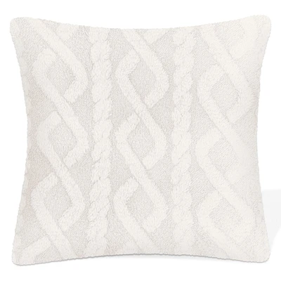 Coussin sherpa - Ivoire