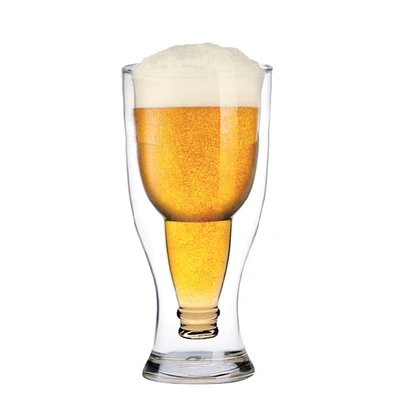 Double-walled beer glass - 450 ml 