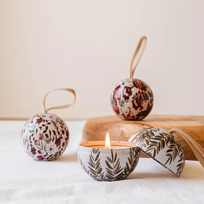 Chandelle boule de Noël - Wintea