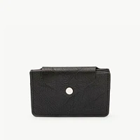 Snap card holder - Black