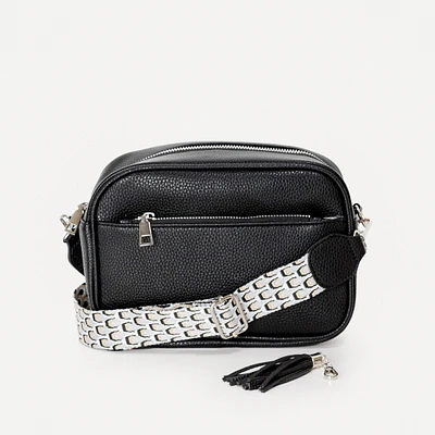Sac à bandoulières 2 en 1 - Noir