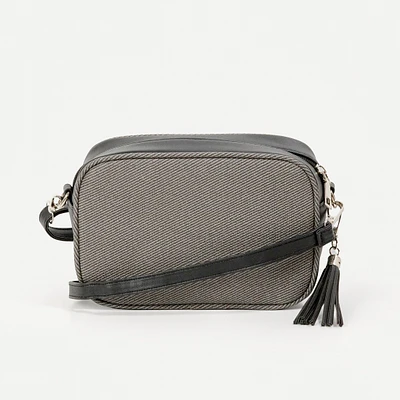 Sac Caméra en sergé - Noir