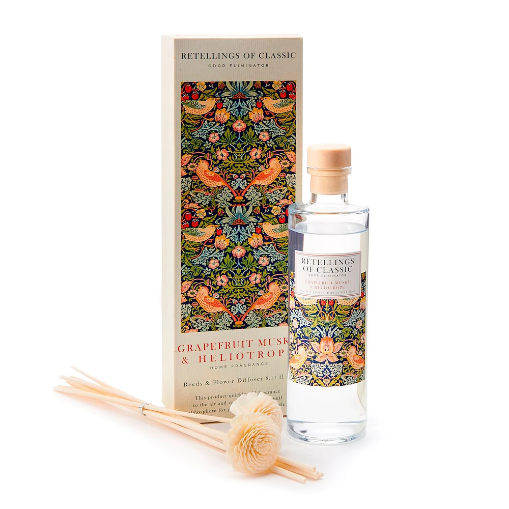 Diffuseur à roseaux - Pamplemousse & héliotrope