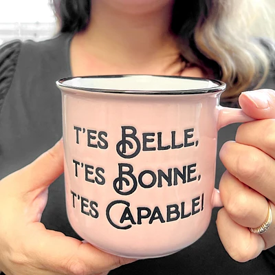 Tasse vintage - T'es belle