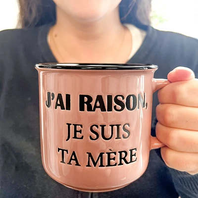 Tasse vintage - J'ai raison