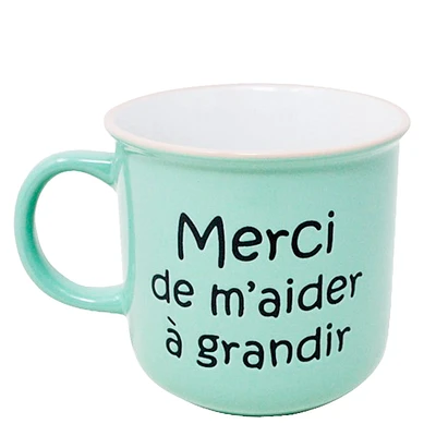 Tasse - Merci de m'aider à grandir