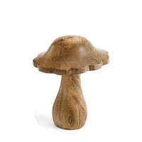Champignon en bois foncé - Petit