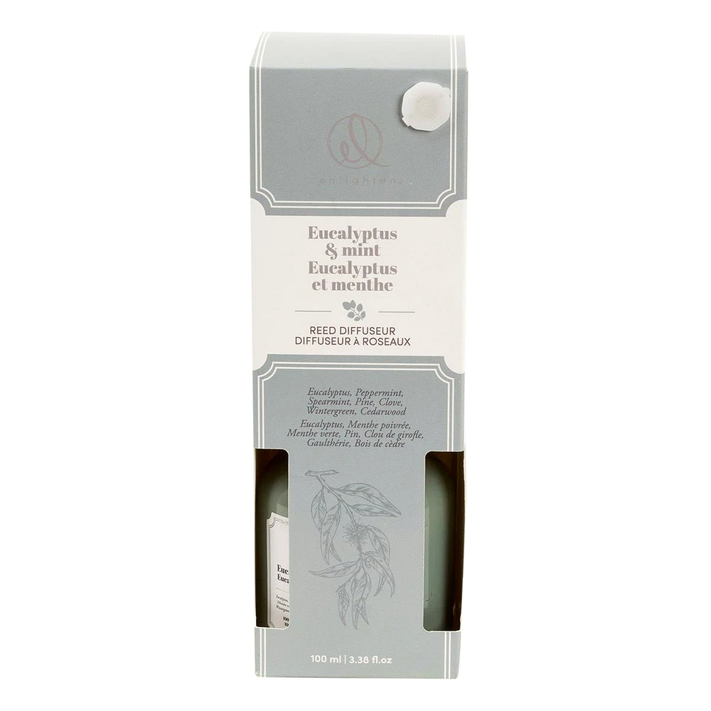 Diffuseur à roseaux - Eucalyptus & menthe
