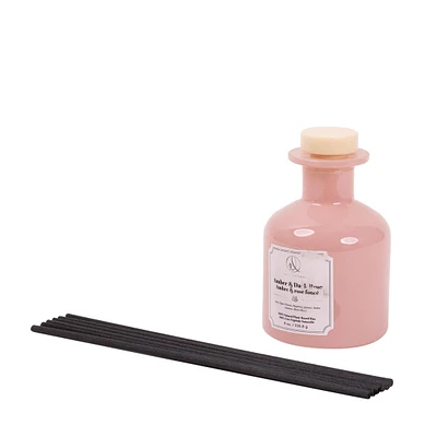 Diffuseur à roseaux - Ambre & rose