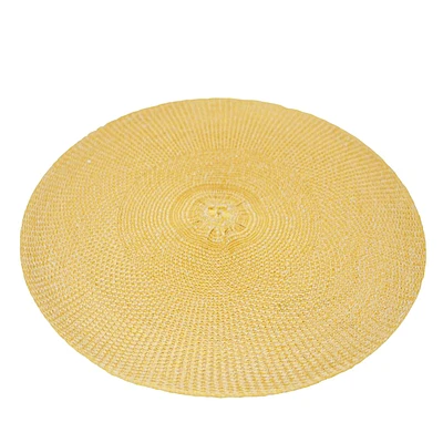 Napperon en polyester - Jaune