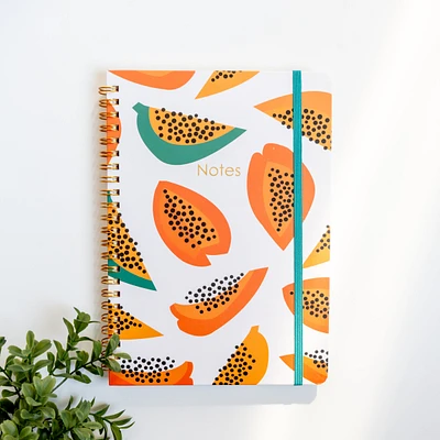 Cahier de notes rigide - Pomme grenade