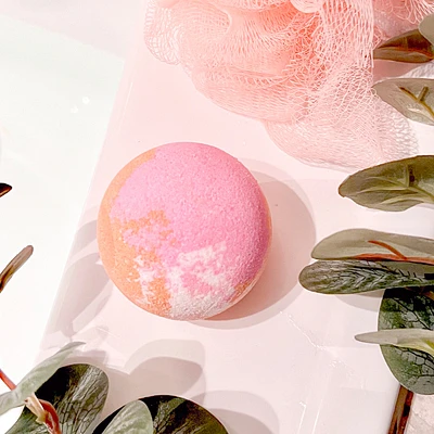 Bombe de bain - Hibiscus & goyave