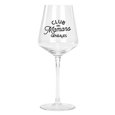 Verre à vin - Club des mamans