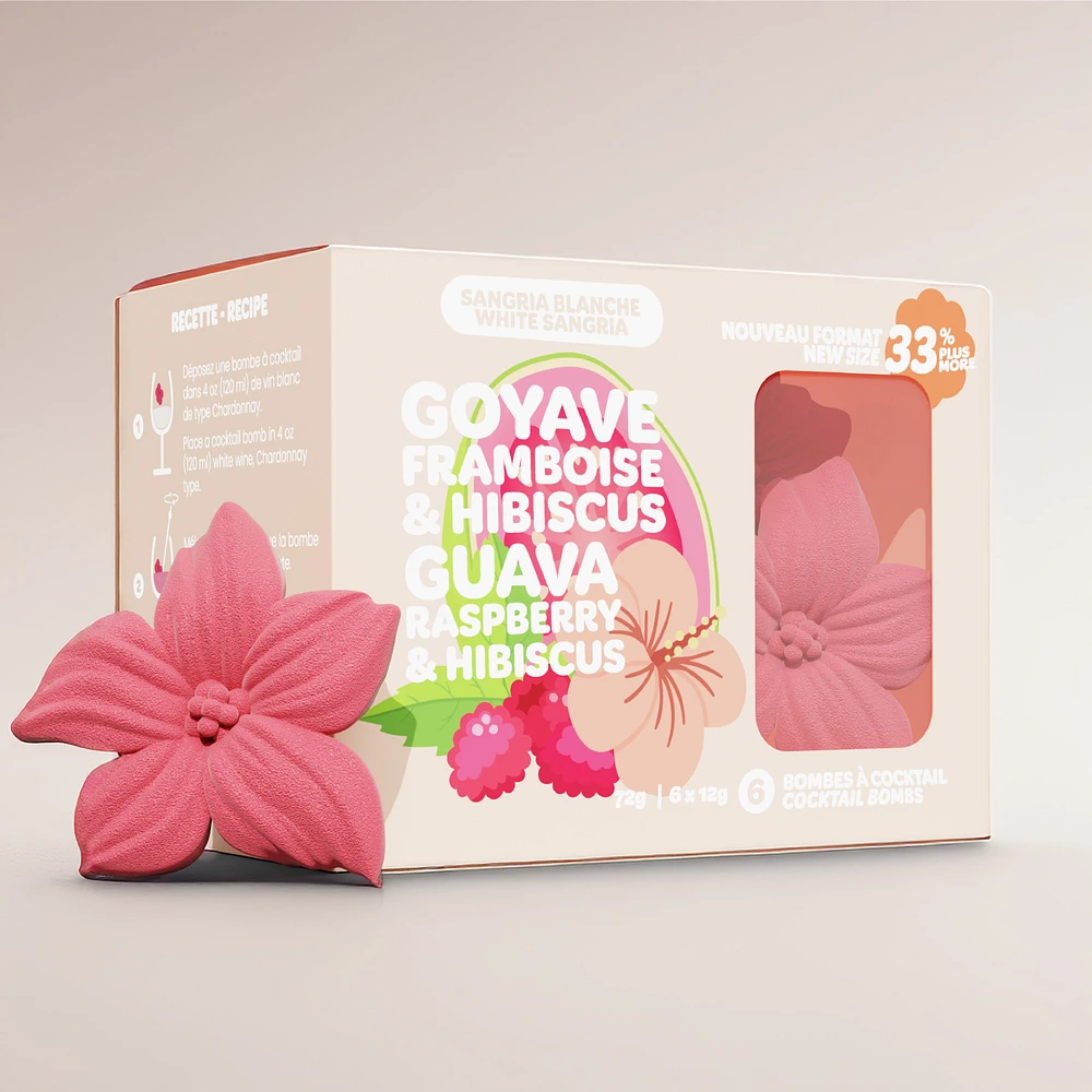 Sangria 3D - Goyave & hibiscus
