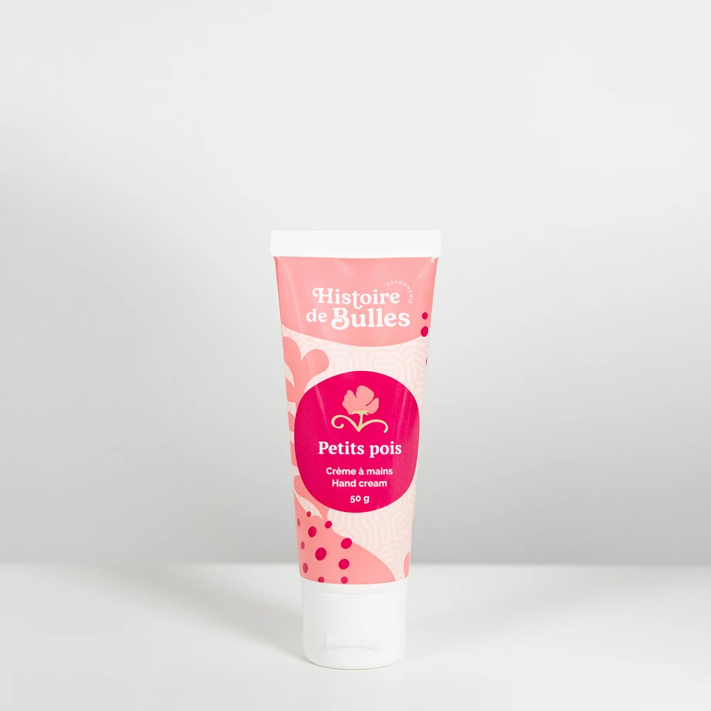 Crème à mains - Petits pois