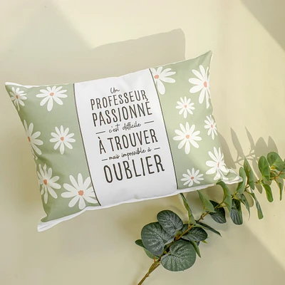 Coussin à texte - Professeur