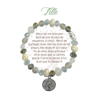 Bracelet message fille