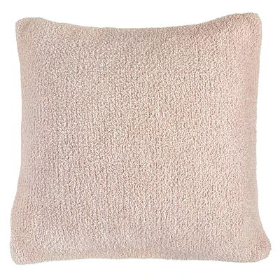 Deluxe knitted cushion - Blush