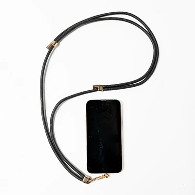 Ganse pour cellulaire - Noir & or